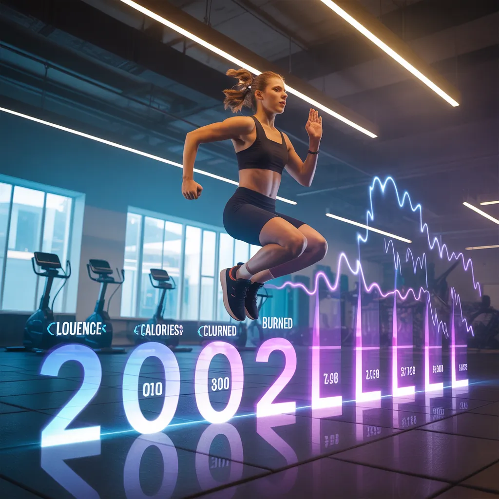 how many calories do 200 jumping jacks burn