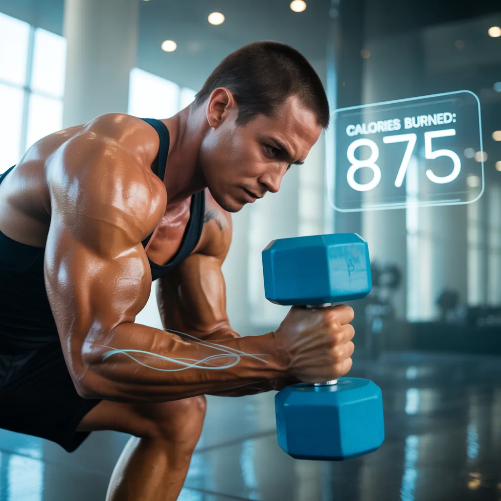 how many calories do bicep curls burn
