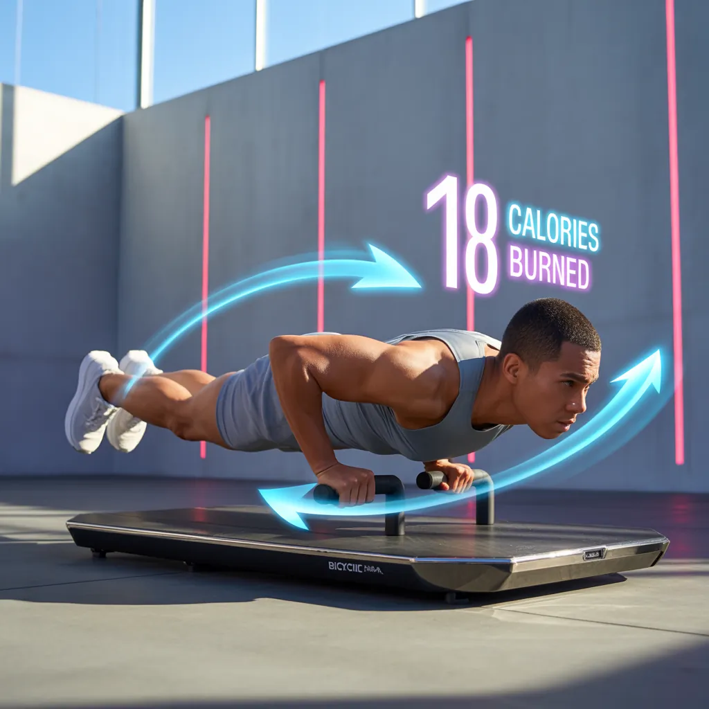 how many calories do bicycle crunches burn