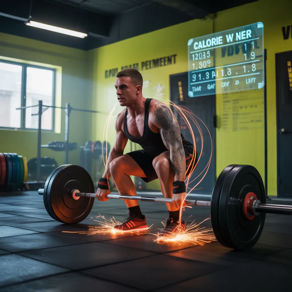 how many calories do deadlifts burn