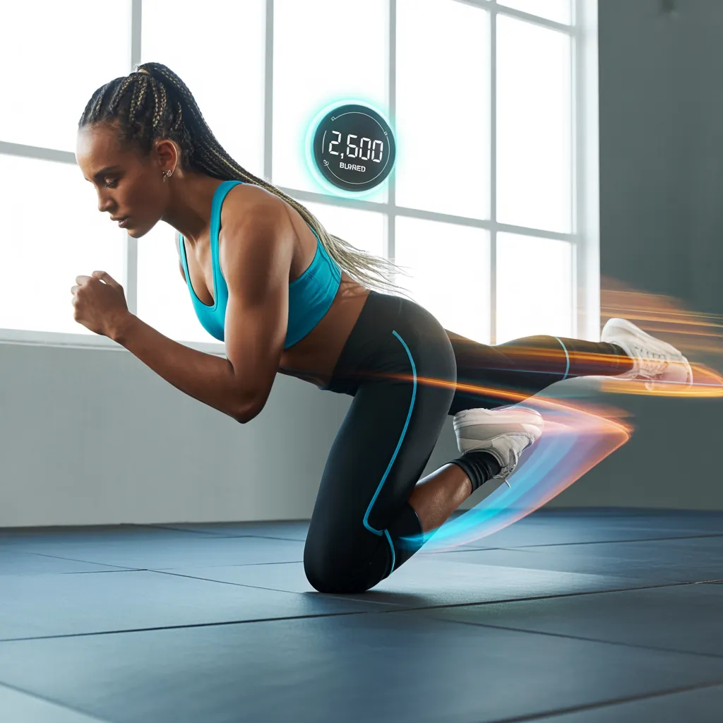 how many calories do flutter kicks burn