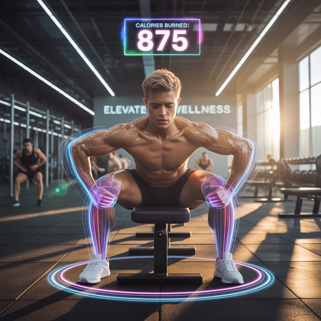 how many calories do hip thrusts burn