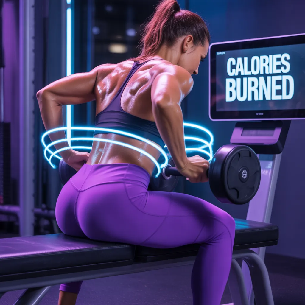 how many calories do hip thrusts burn
