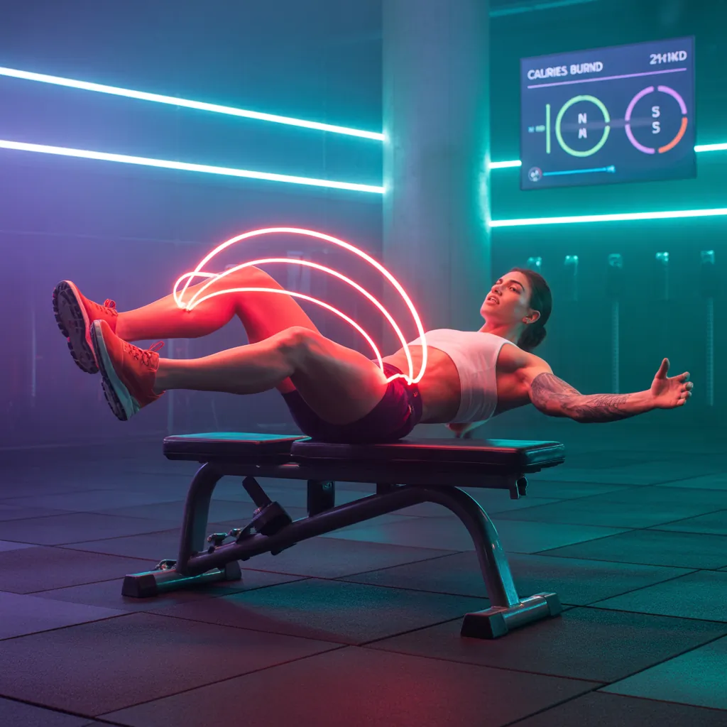 how many calories do hip thrusts burn