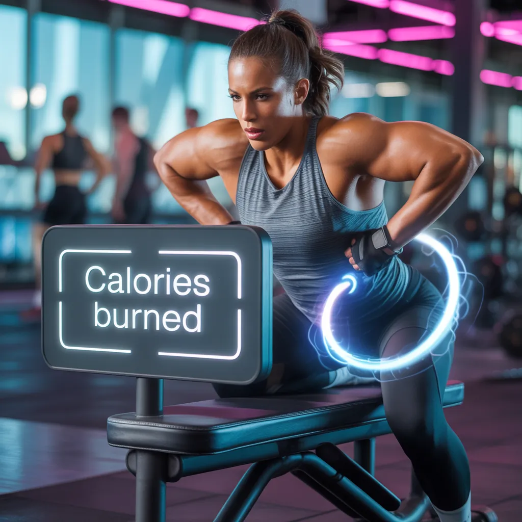 how many calories do hip thrusts burn