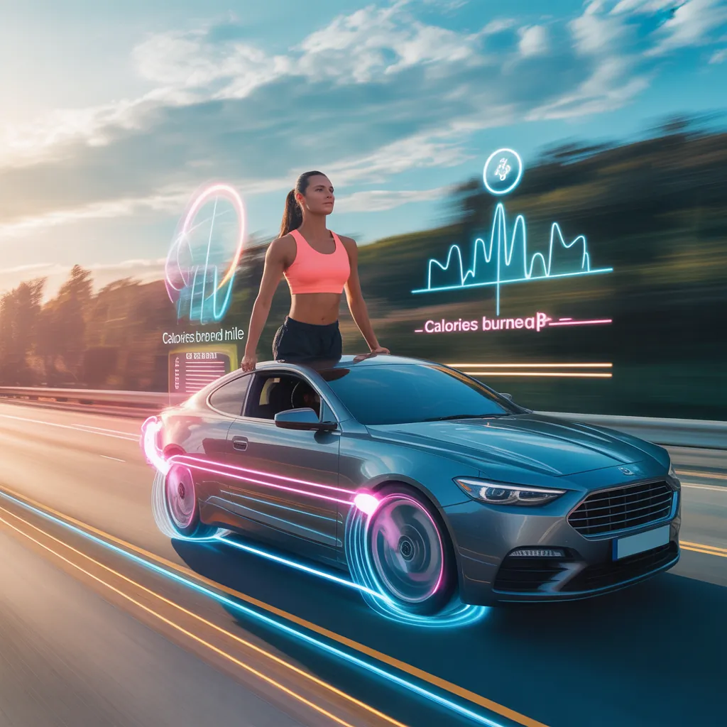 how many calories do i burn driving