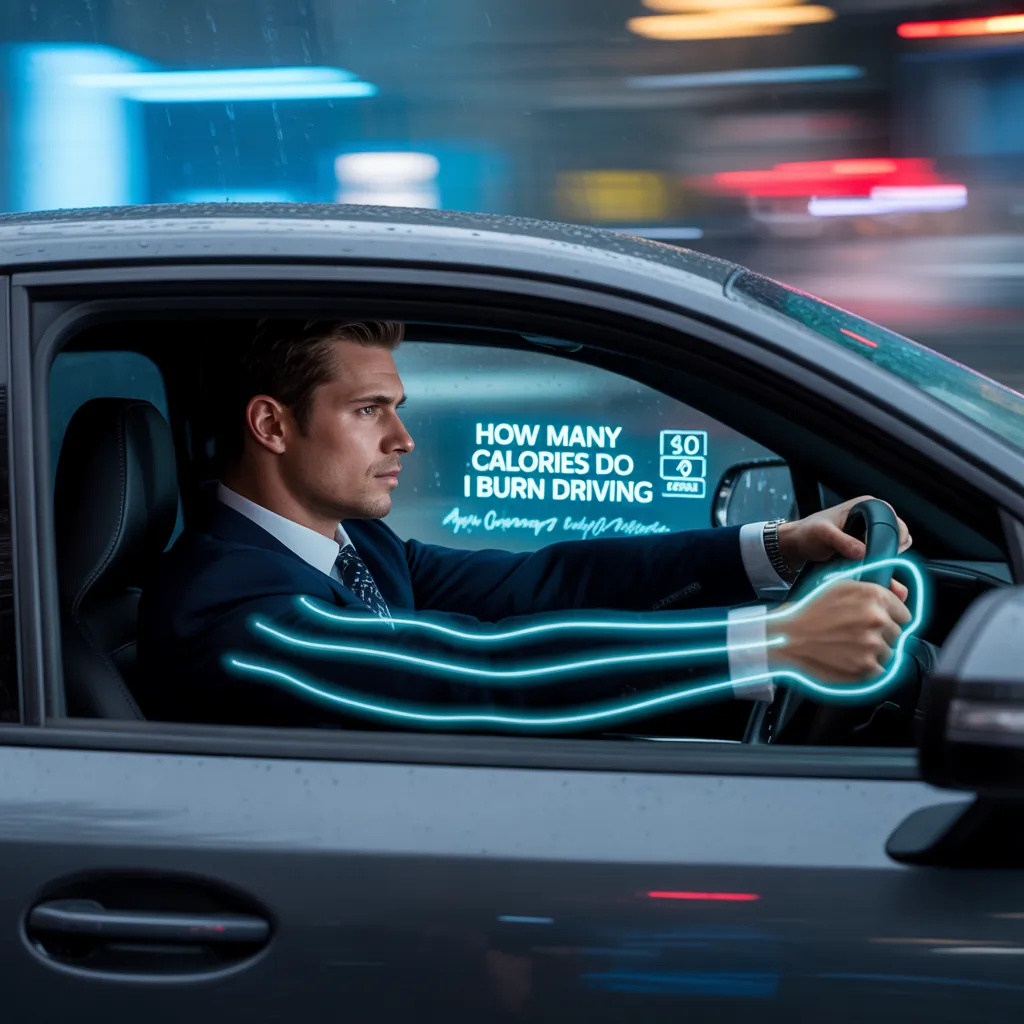 how many calories do i burn driving