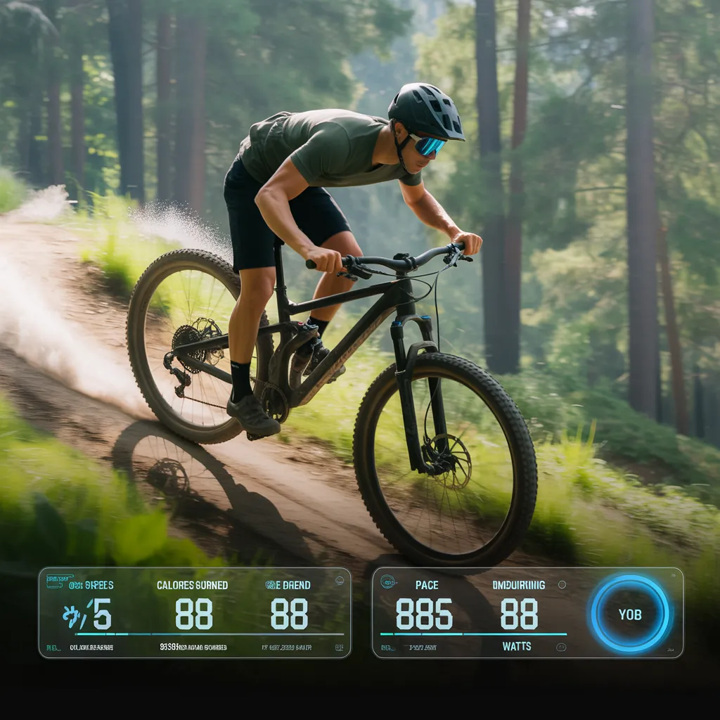 how many calories do i burn mountain biking