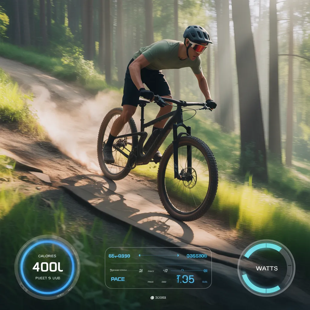 how many calories do i burn mountain biking