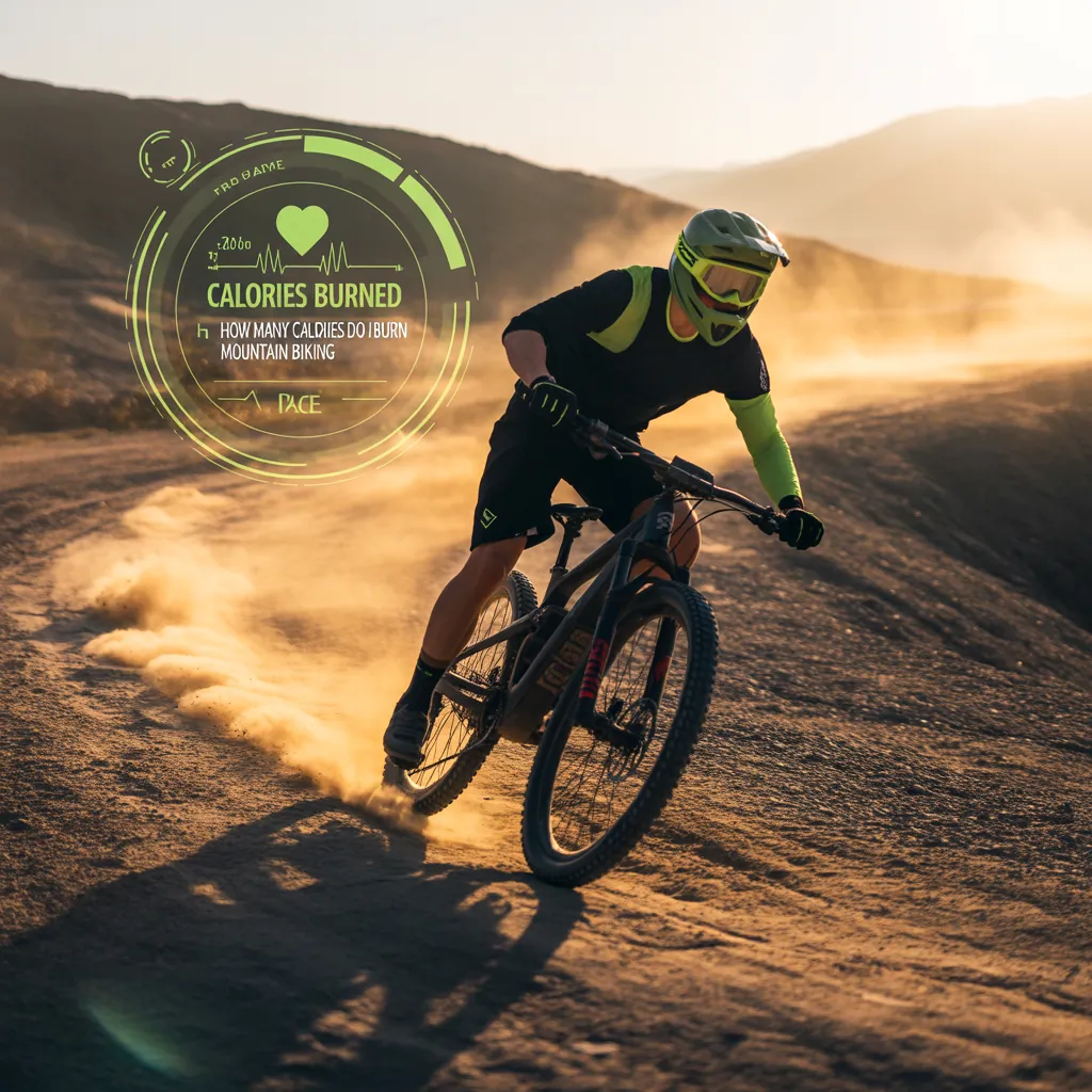 how many calories do i burn mountain biking