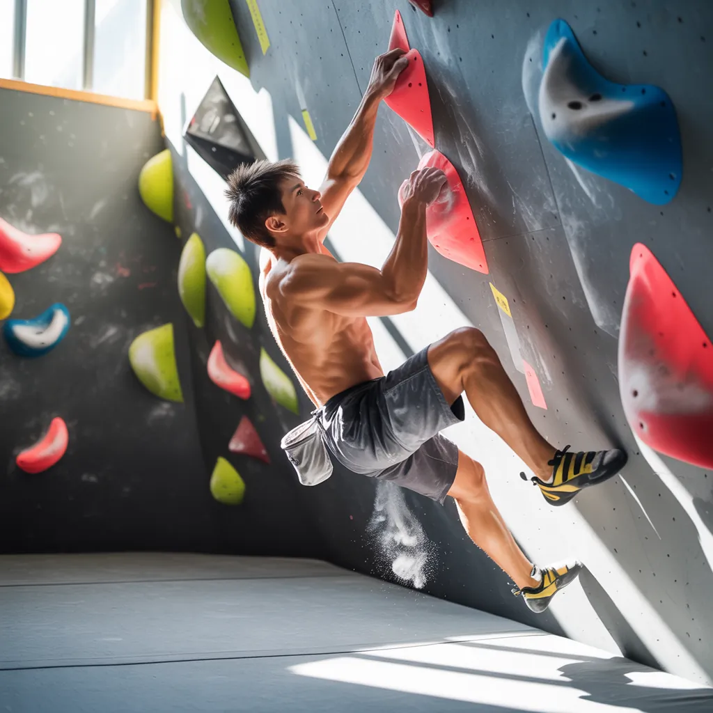 how many calories do i burn rock climbing