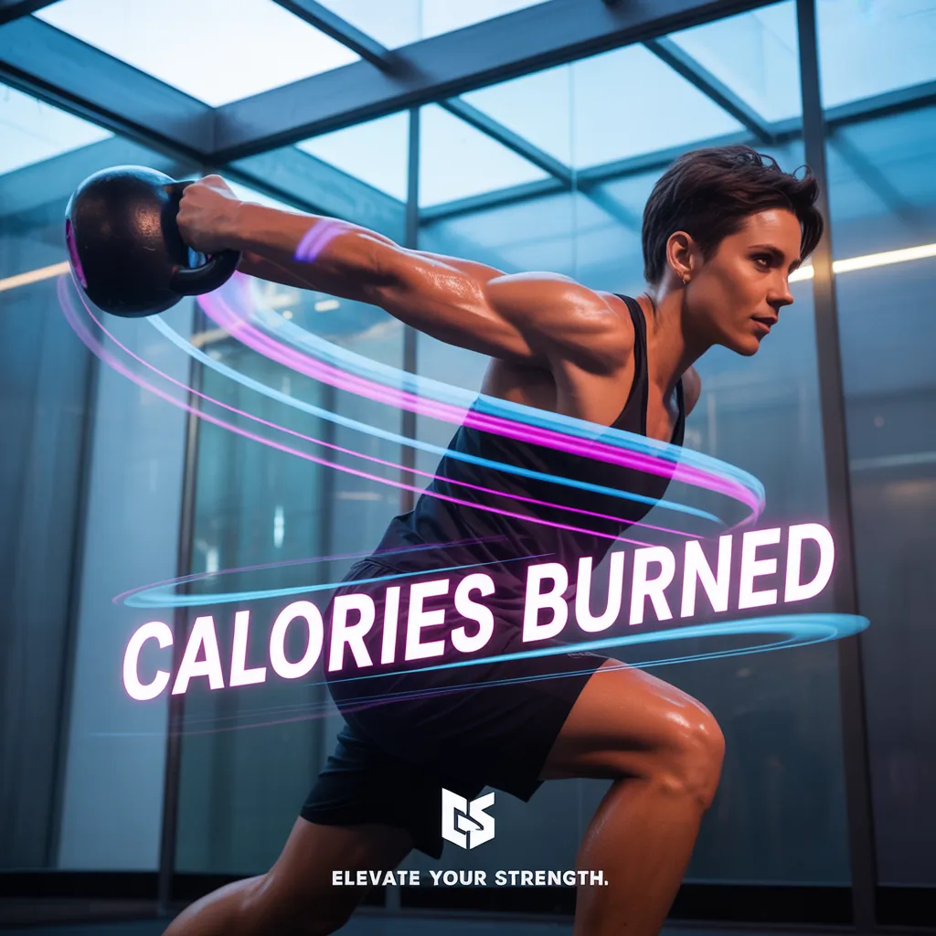 how many calories do kettlebell swings burn