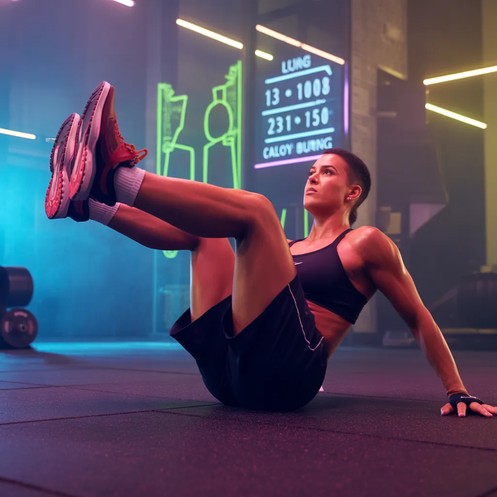 how many calories do leg lifts burn