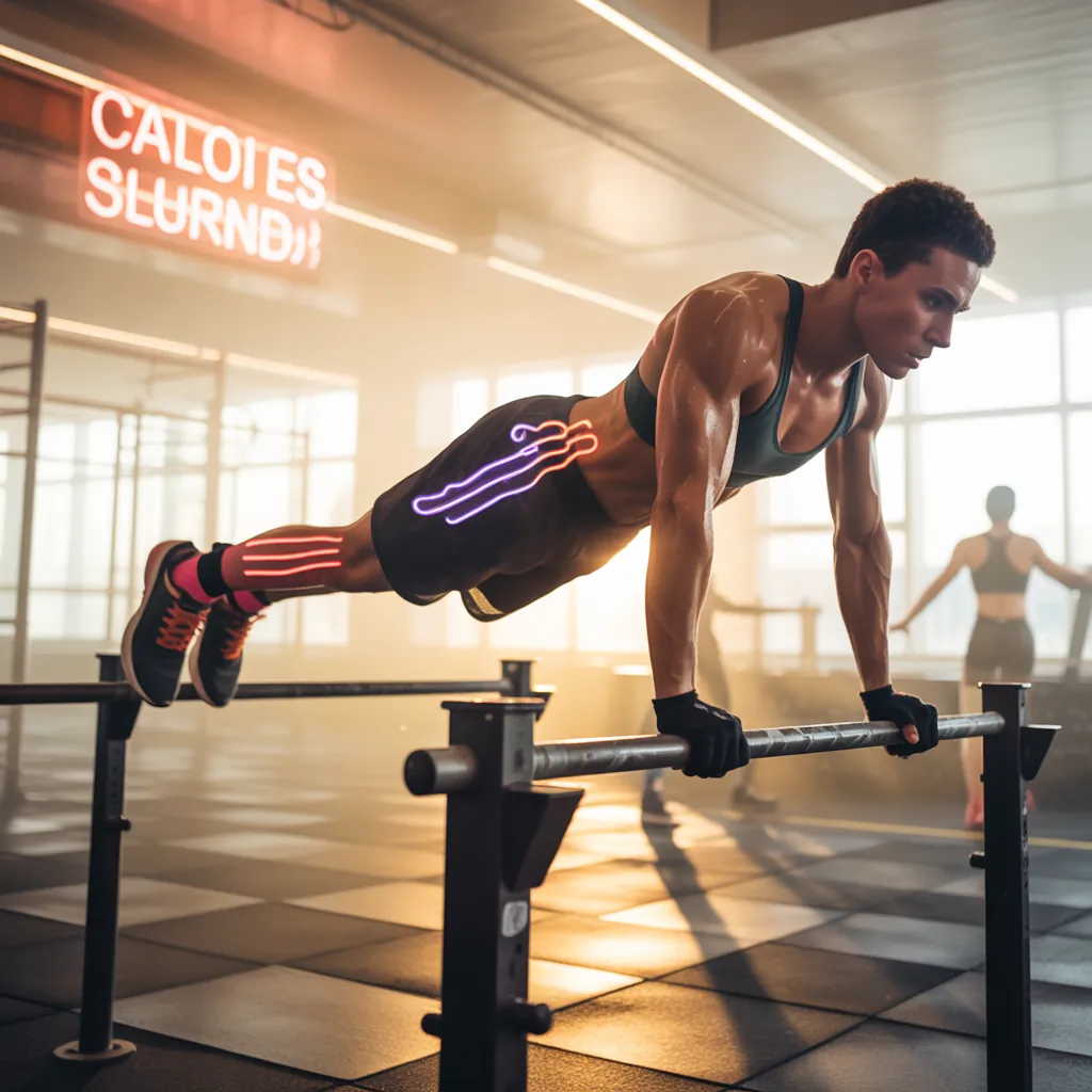 how many calories do leg raises burn
