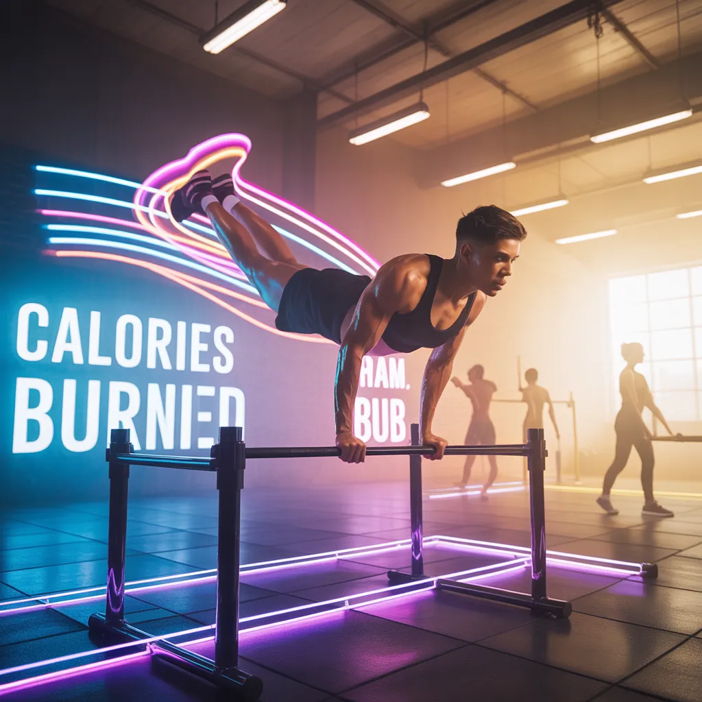 how many calories do leg raises burn