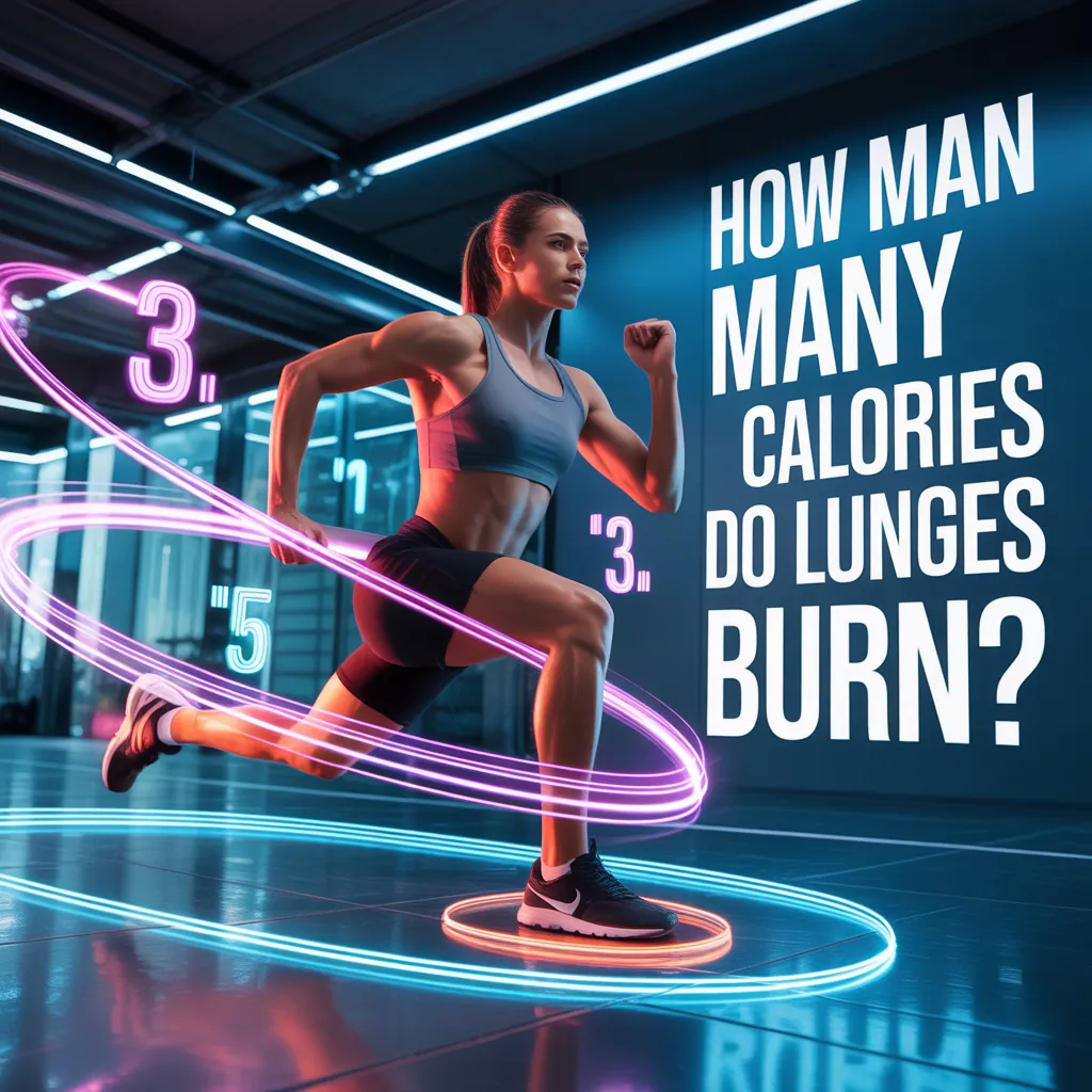 how many calories do lunges burn