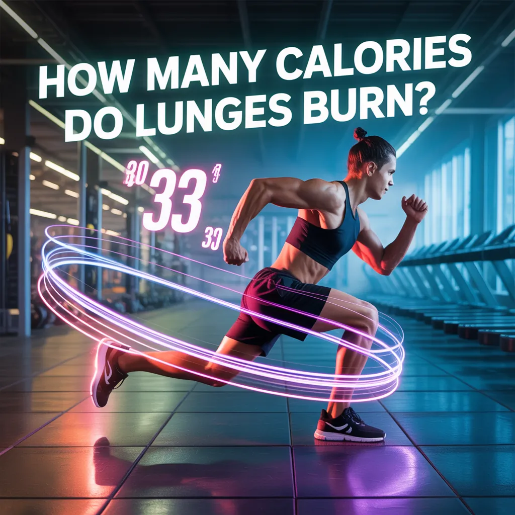 how many calories do lunges burn