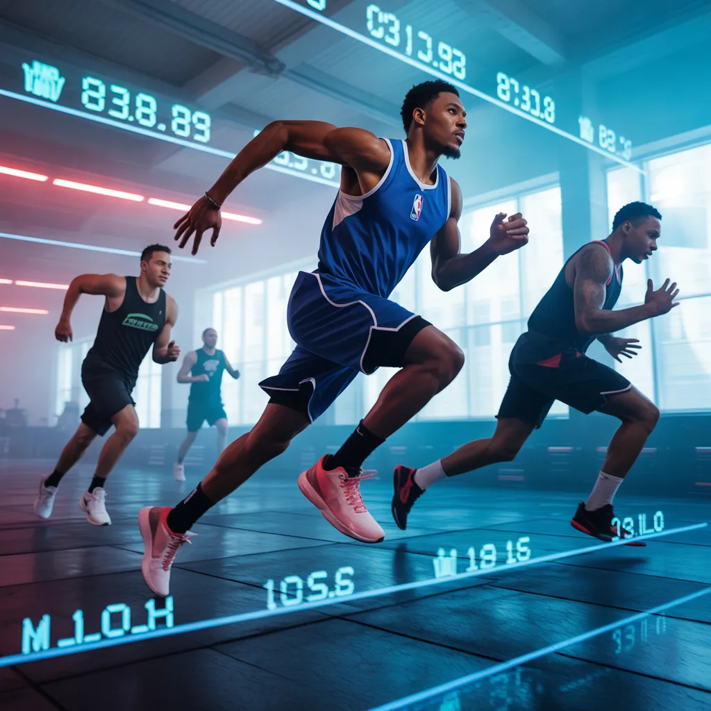 how many calories do nba players burn