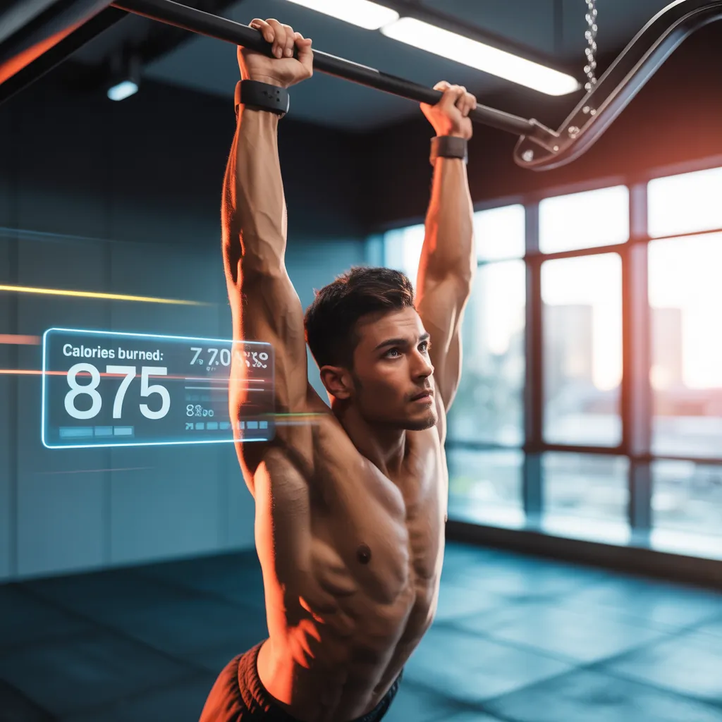 how many calories do pull ups burn