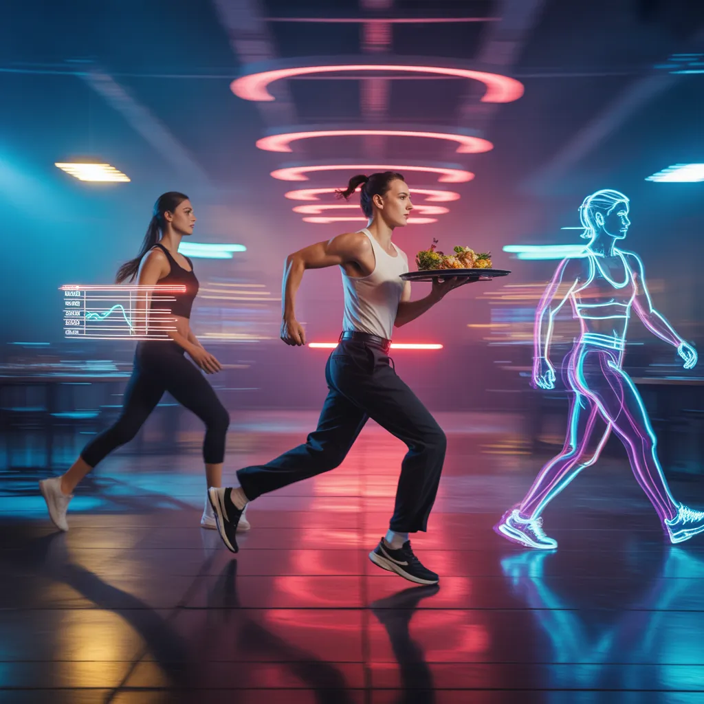 how many calories do servers burn