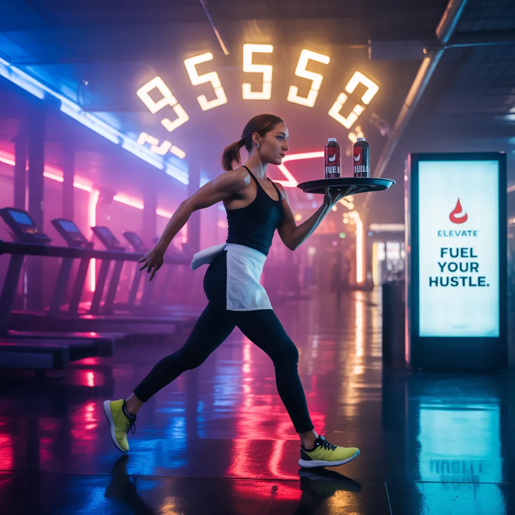 how many calories do servers burn