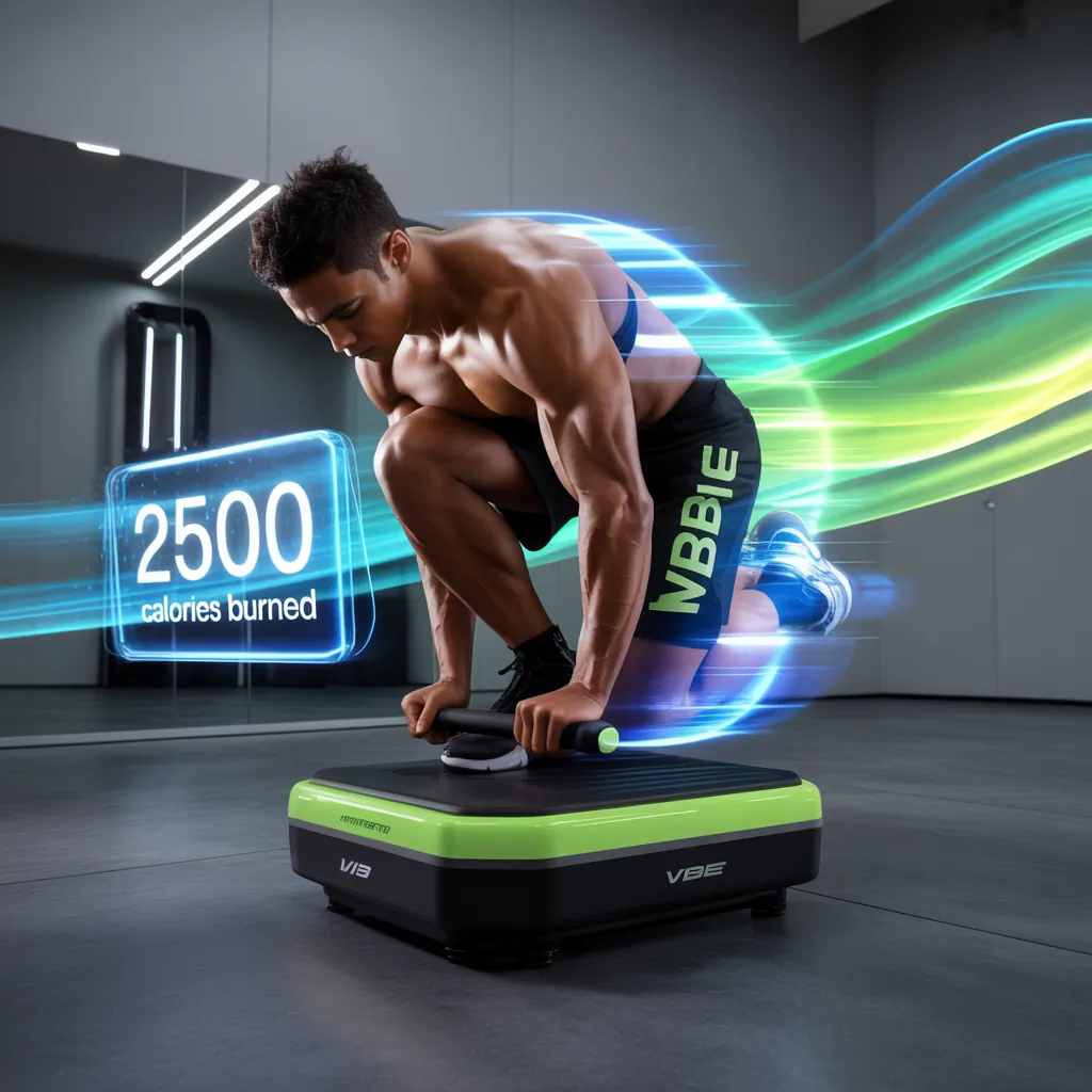 how many calories do vibration plates burn