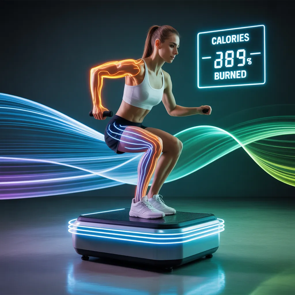 how many calories do vibration plates burn