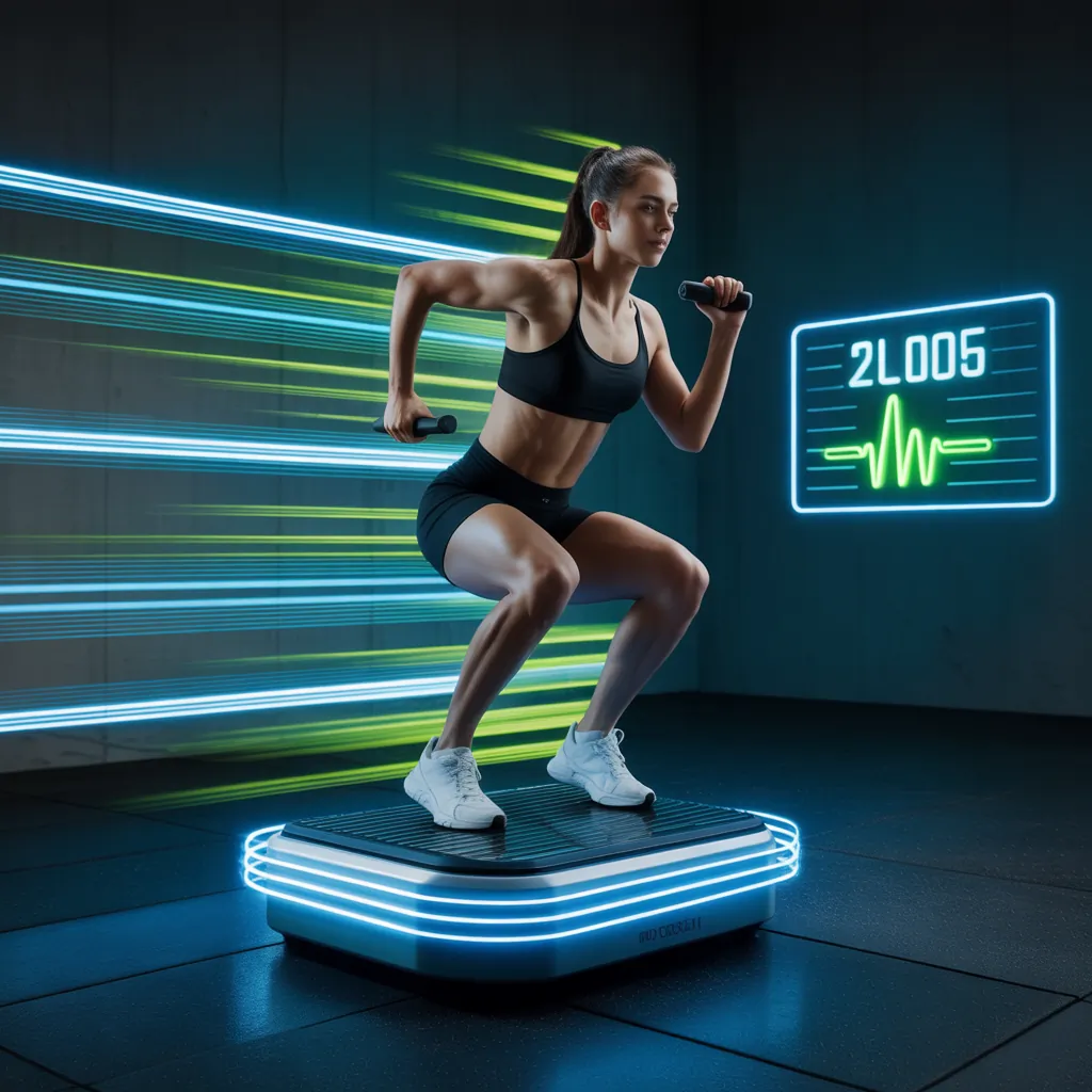 how many calories do vibration plates burn