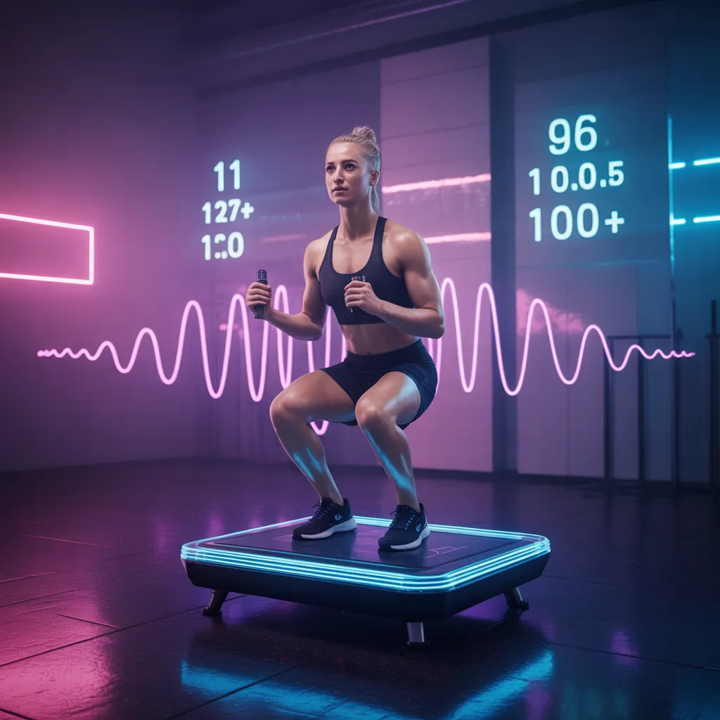 how many calories do vibration plates burn