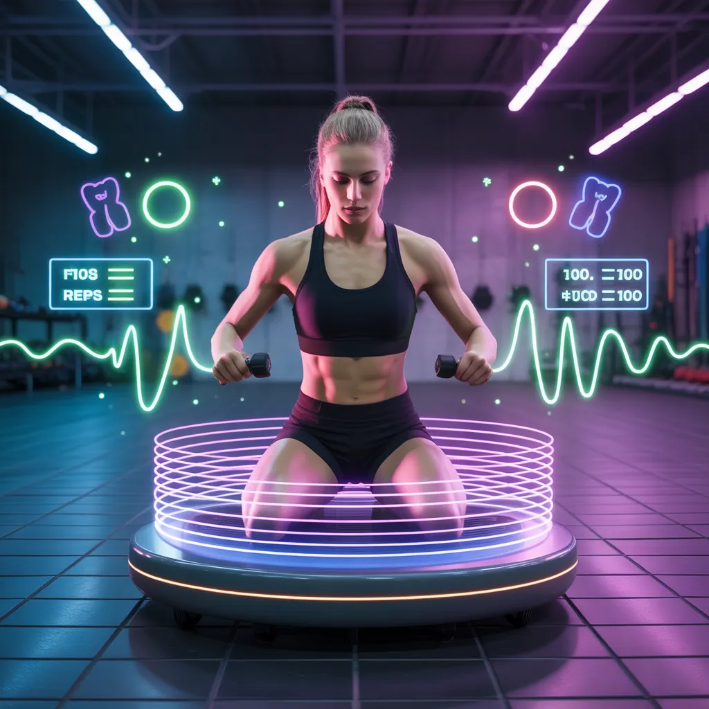 how many calories do vibration plates burn