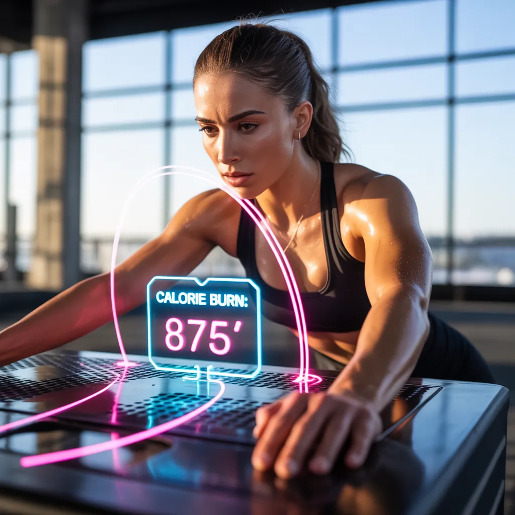 how many calories do vibration plates burn