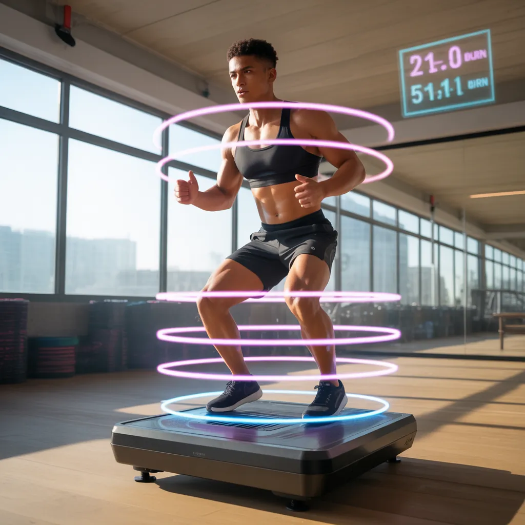 how many calories do vibration plates burn