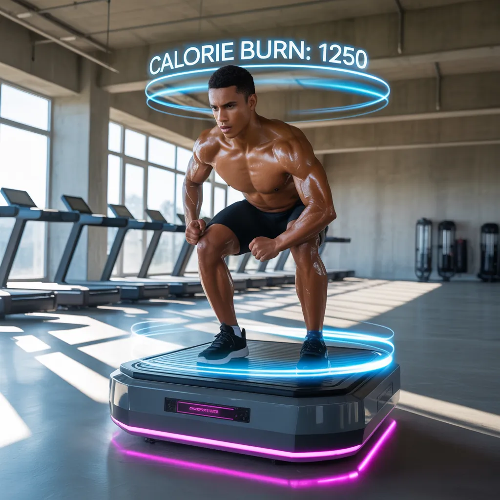 how many calories do vibration plates burn