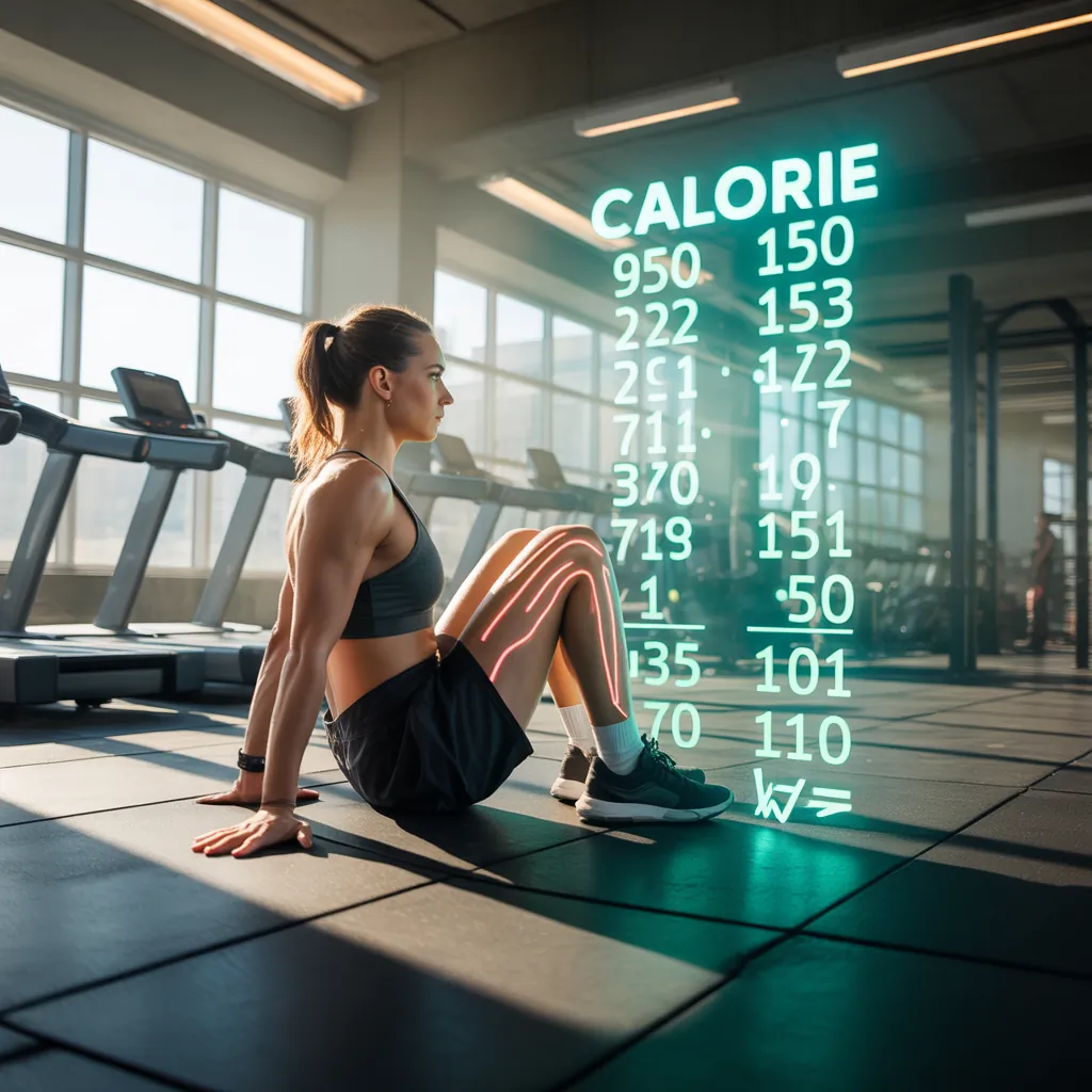 how many calories do wall sits burn