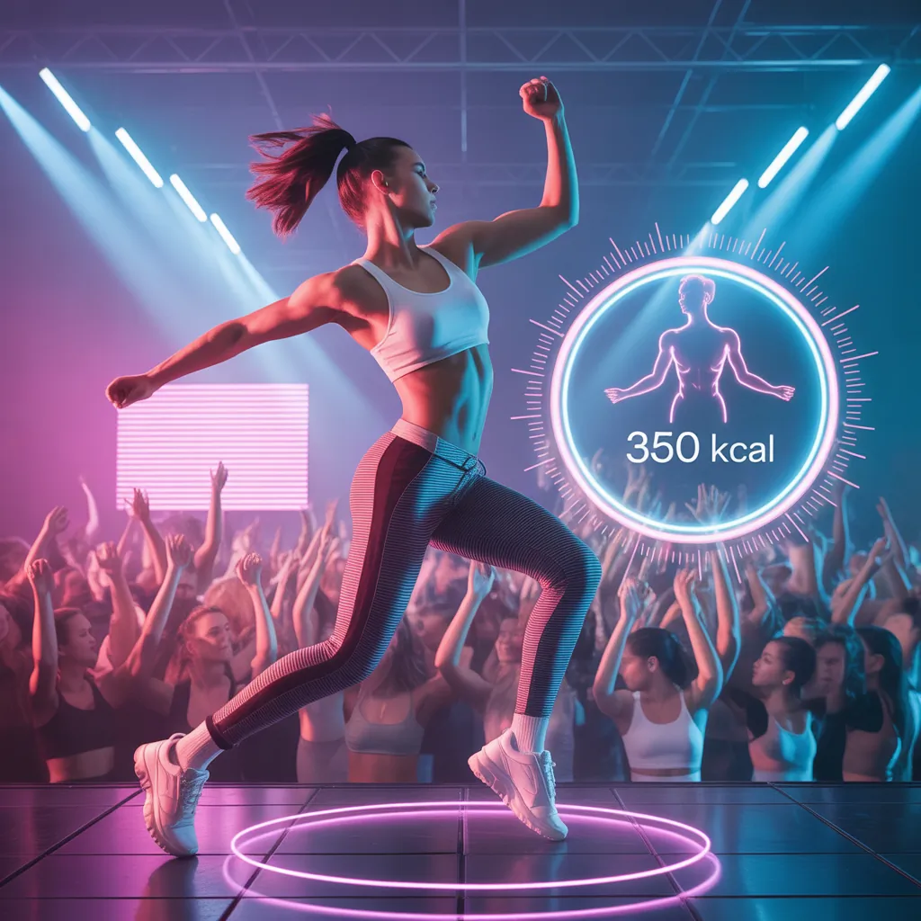 how many calories do you burn at a concert