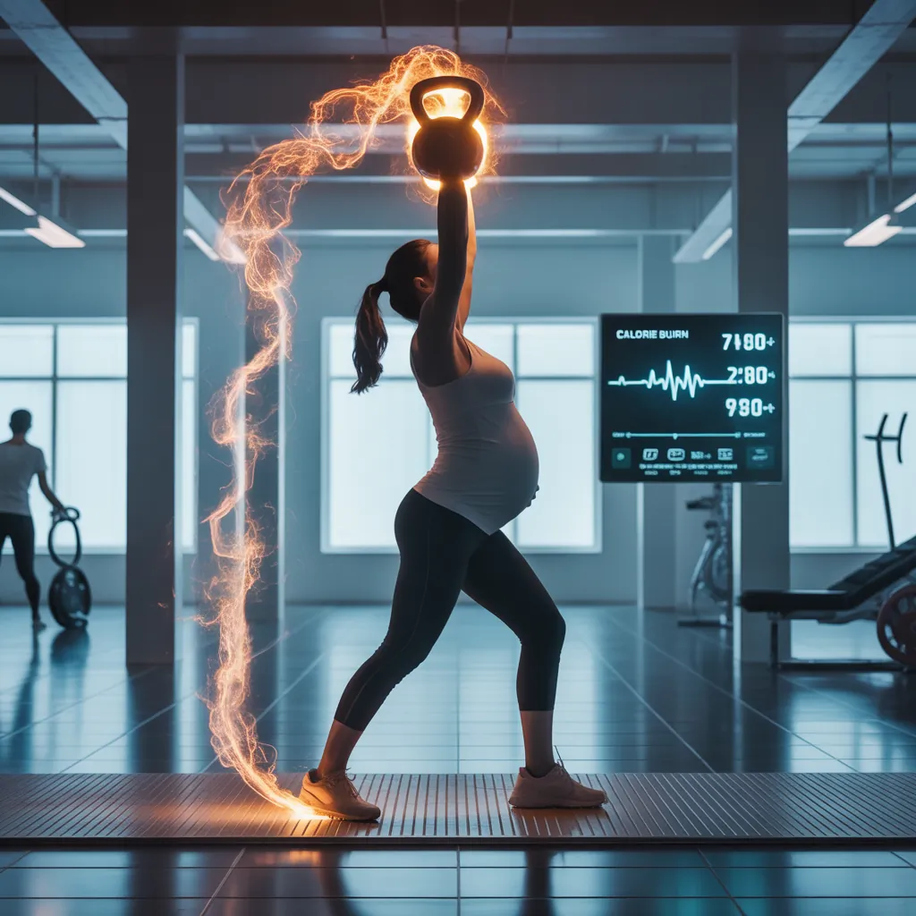 how many calories do you burn during labor