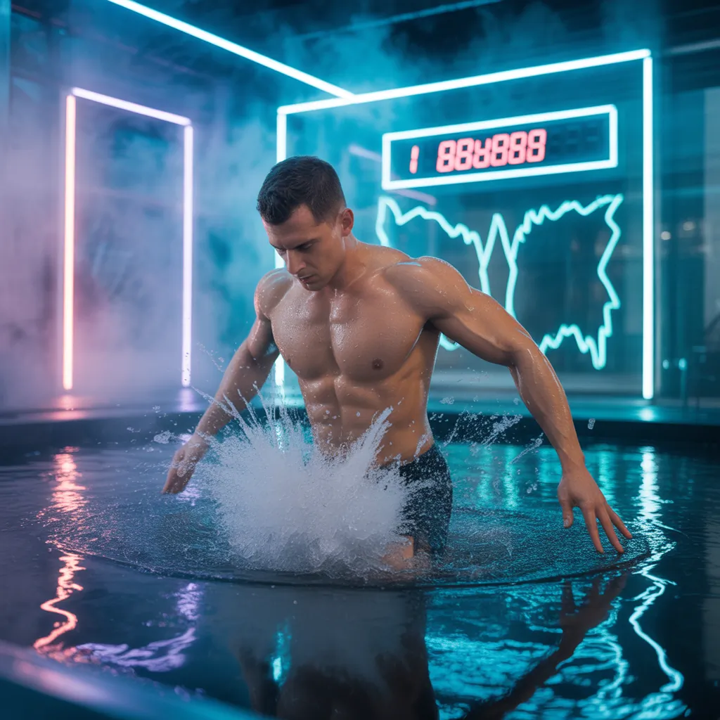 how many calories do you burn in a cold plunge