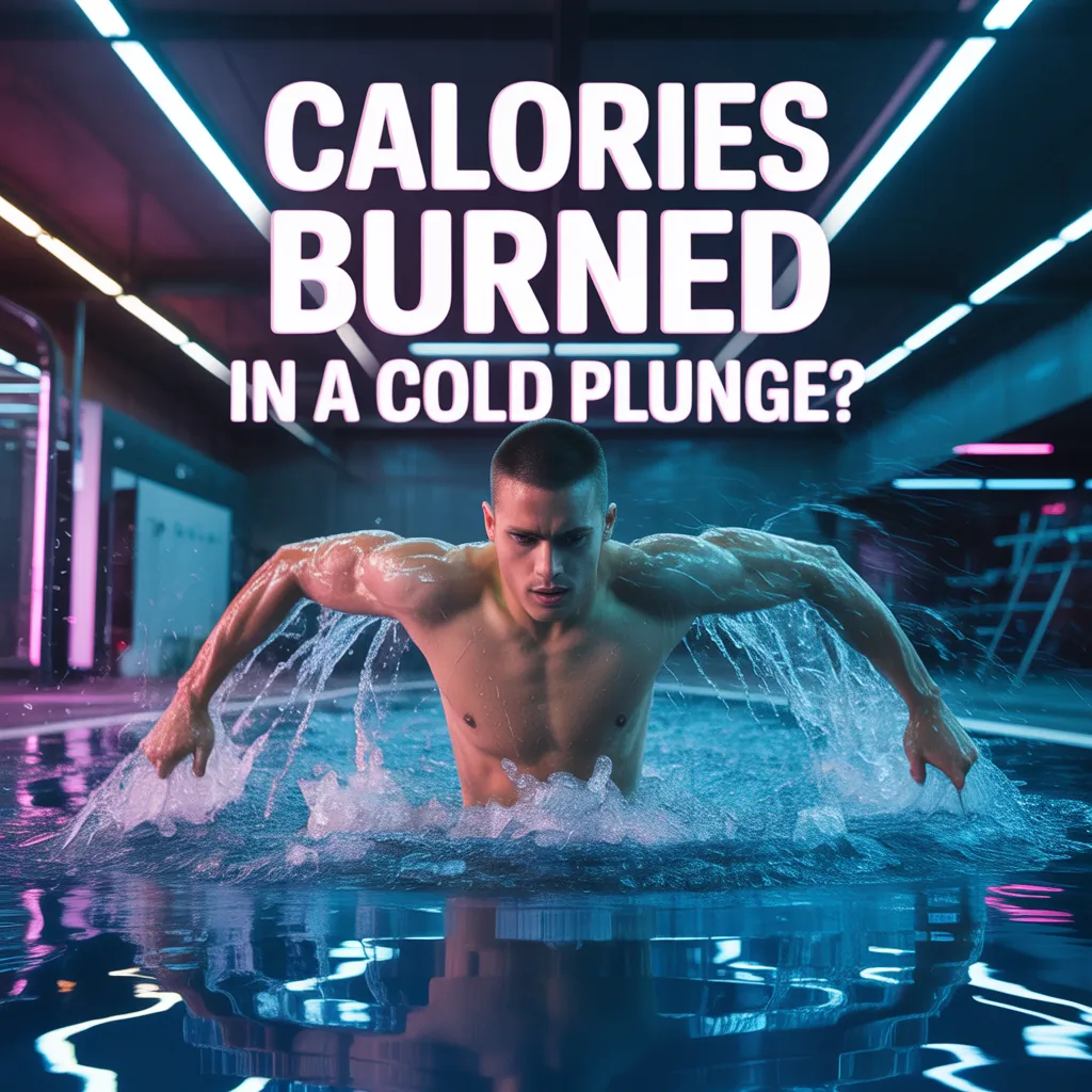 how many calories do you burn in a cold plunge