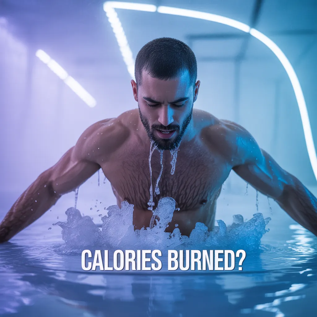 how many calories do you burn in a cold plunge