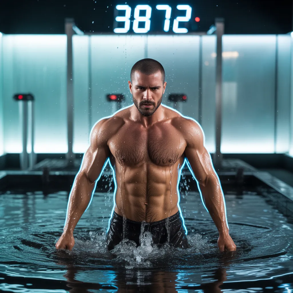 how many calories do you burn in a cold plunge