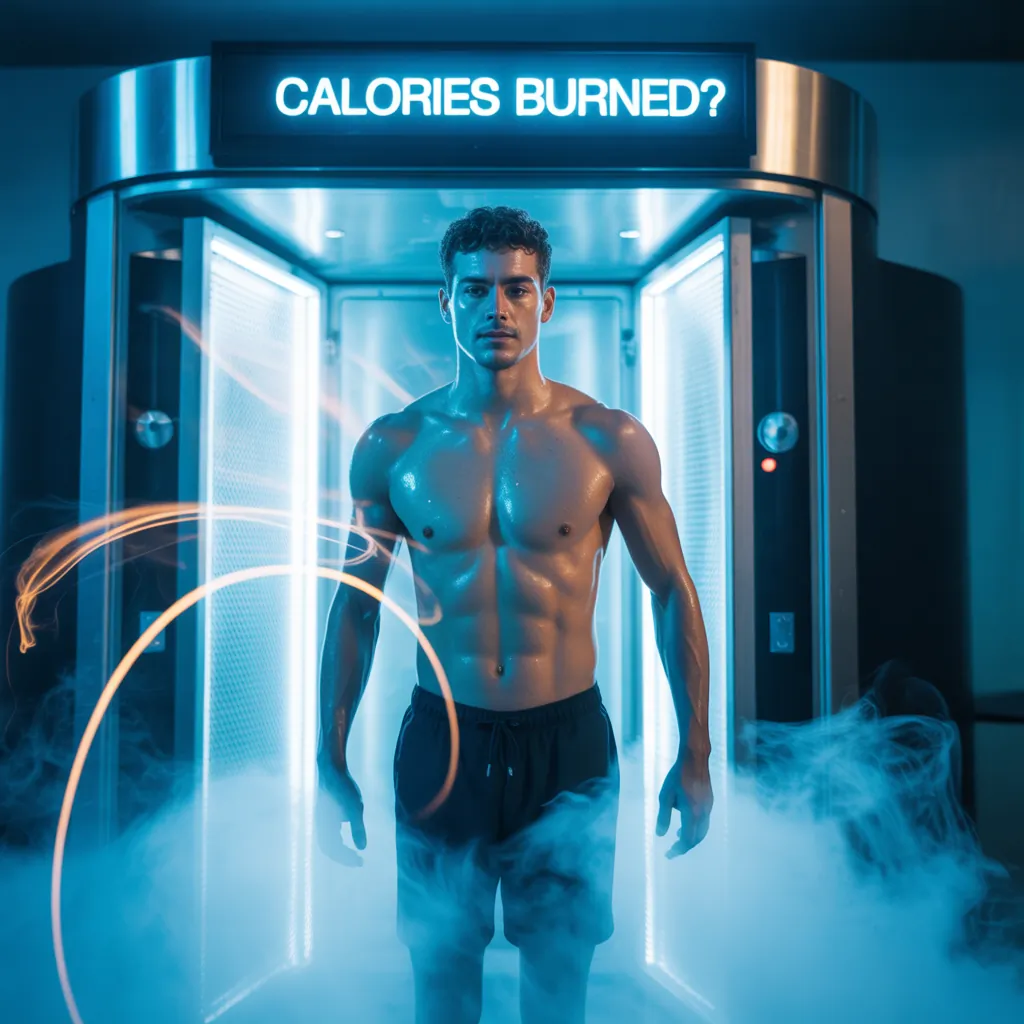 how many calories do you burn in cryotherapy