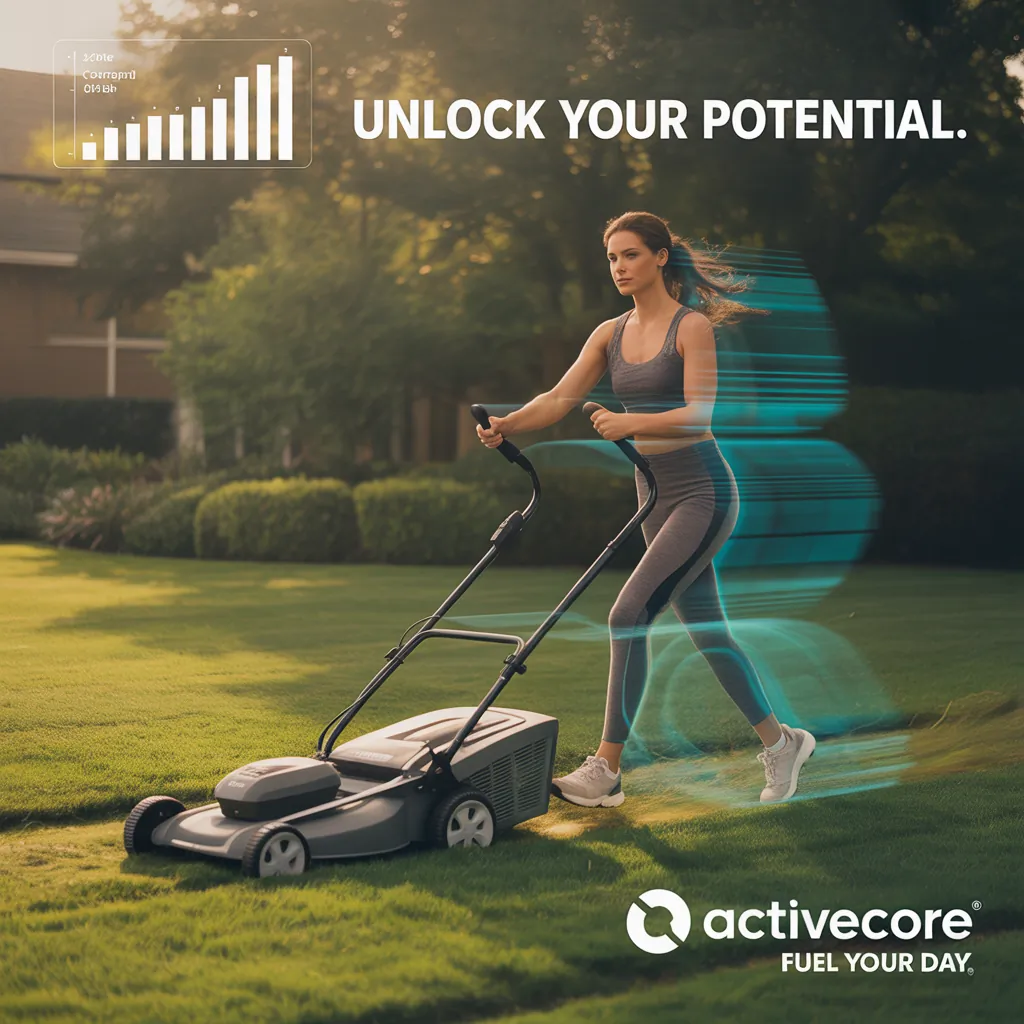 how many calories do you burn mowing the grass