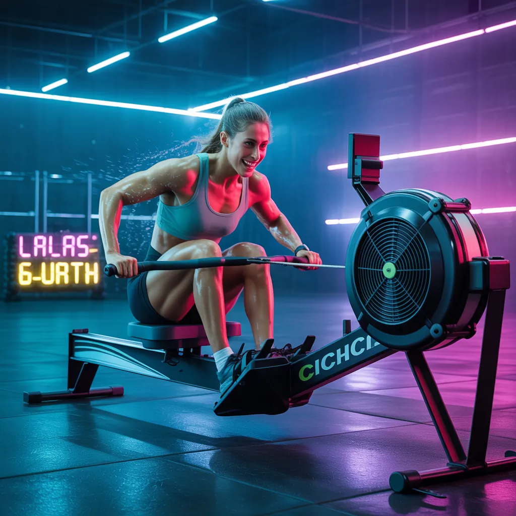how many calories do you burn on a rowing machine