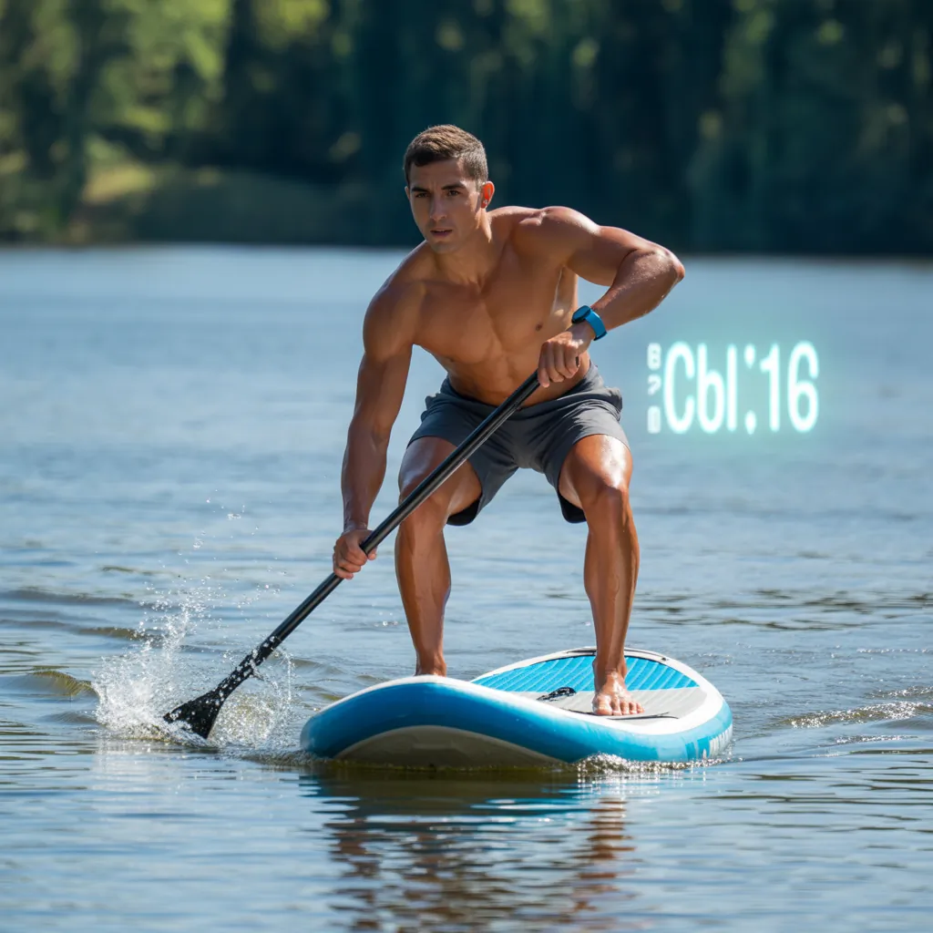 how many calories do you burn paddle boarding