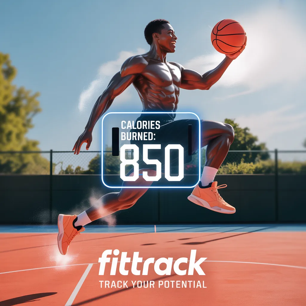 how many calories do you burn playing basketball