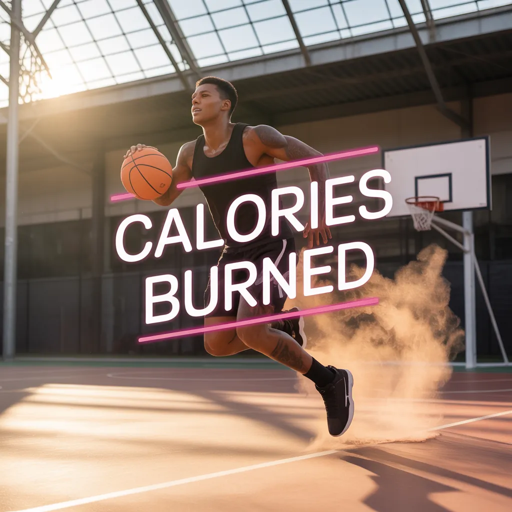 how many calories do you burn playing basketball