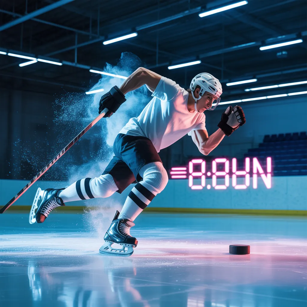 how many calories do you burn playing hockey