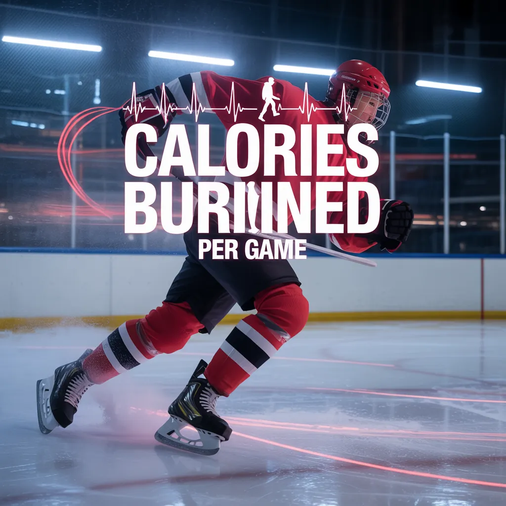 how many calories do you burn playing hockey