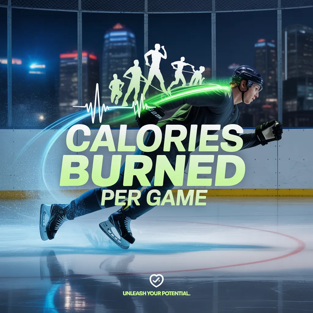 how many calories do you burn playing hockey