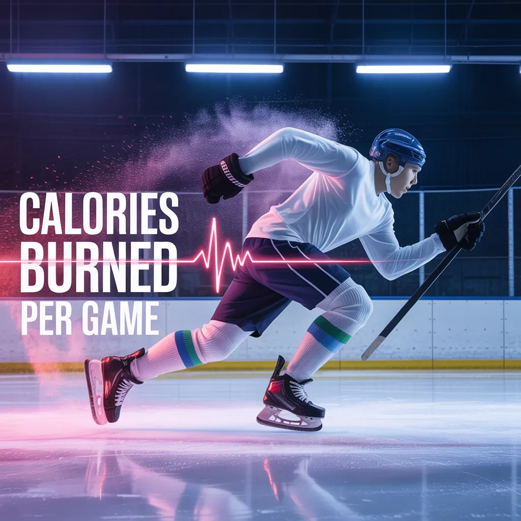 how many calories do you burn playing hockey
